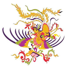 Postcard on Dó paper - Phượng Vũ