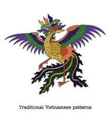 Postcard on Dó paper - Phượng Chương