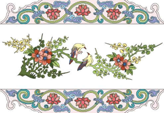 Postcard on Dó paper - Chim khách đậu cành mai
